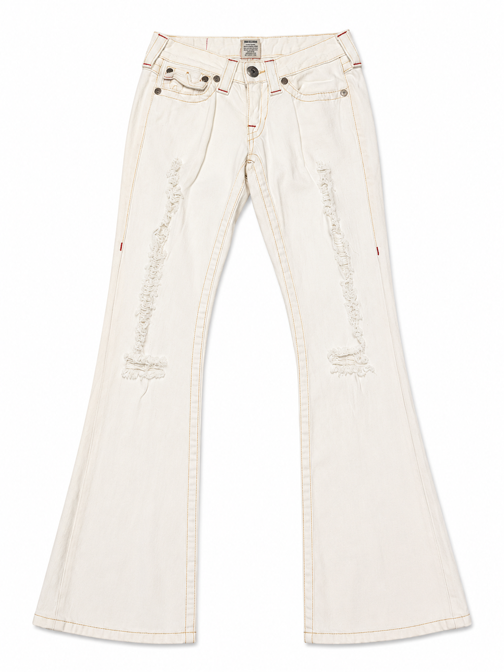 True Religion Slim Cut Mid-Rise Denim