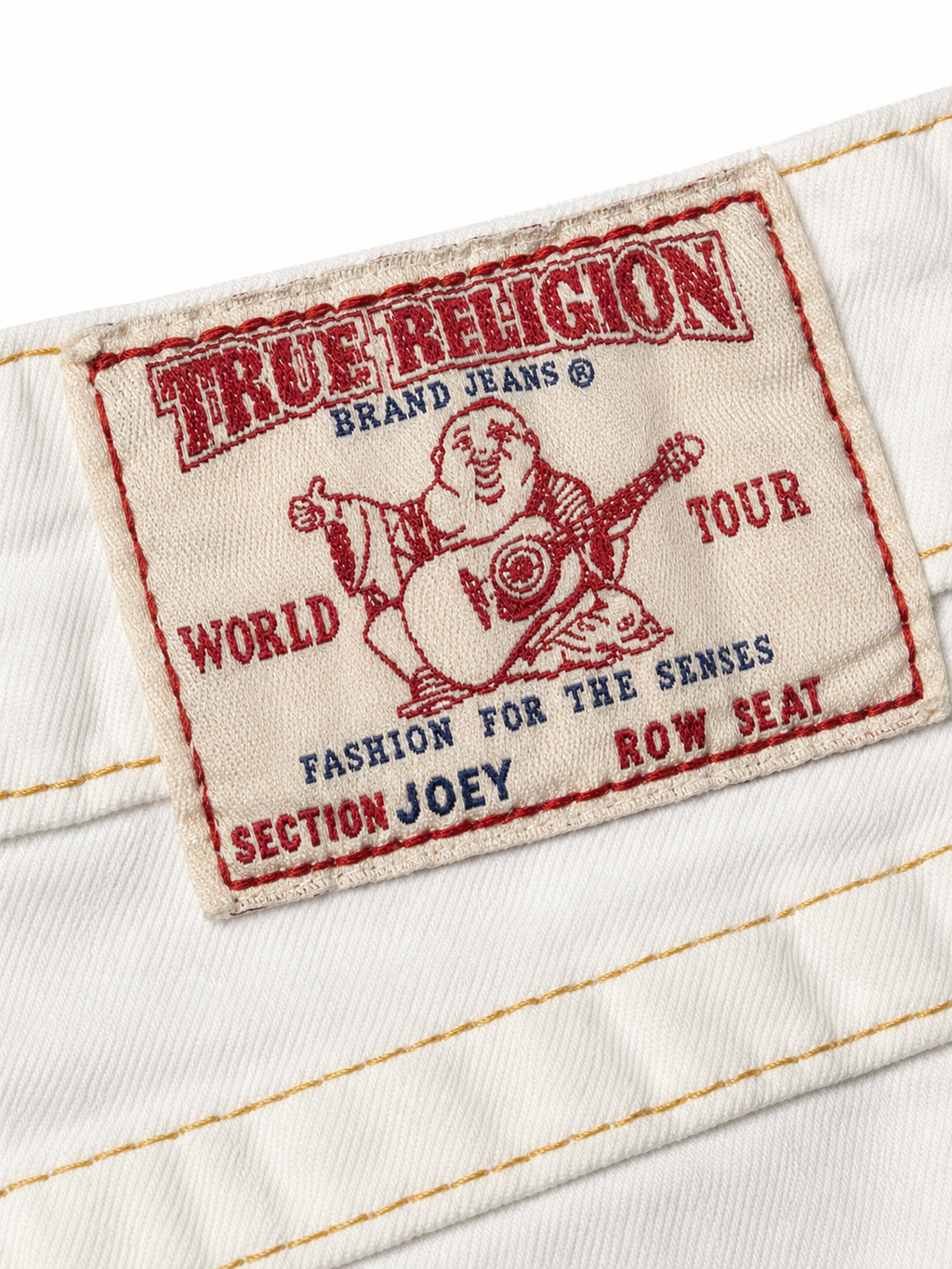True Religion Slim Cut Mid-Rise Denim