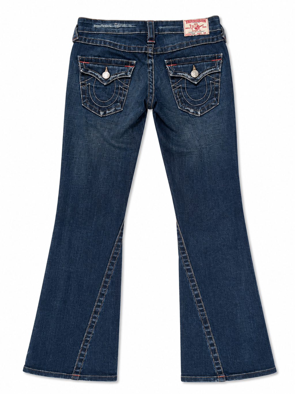 True Religion Distressed Wash Slim Denim