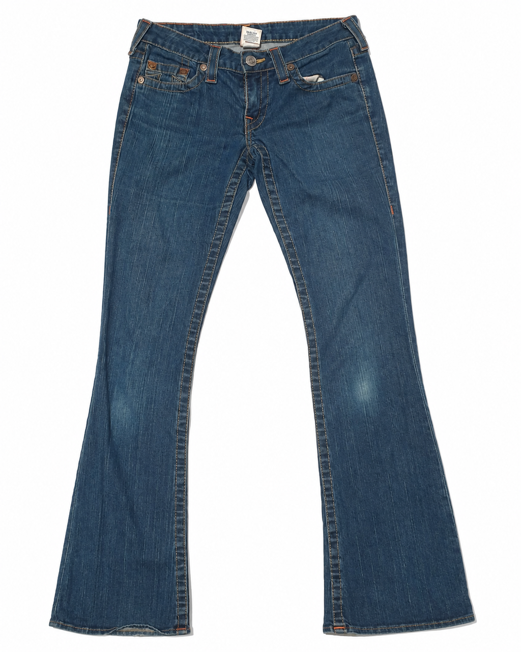 True Religion High-Contrast Washed Denim