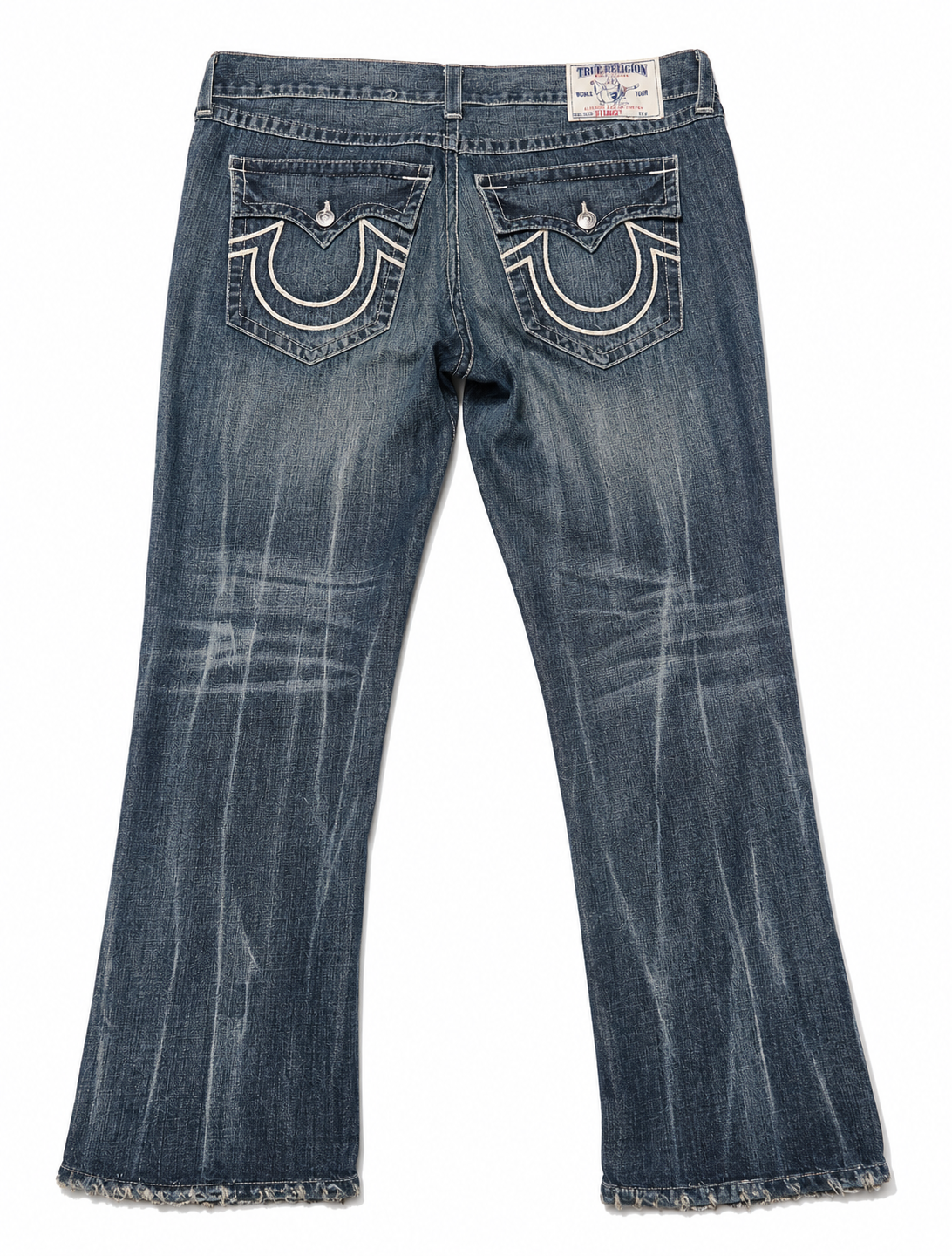 True Religion Archival Wide Leg Denim