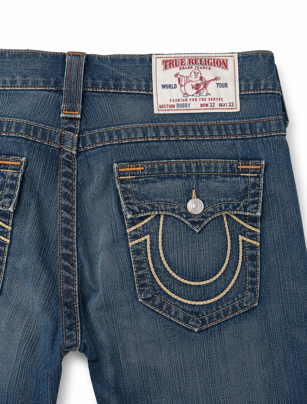 True Religion Archival Wide Leg Denim
