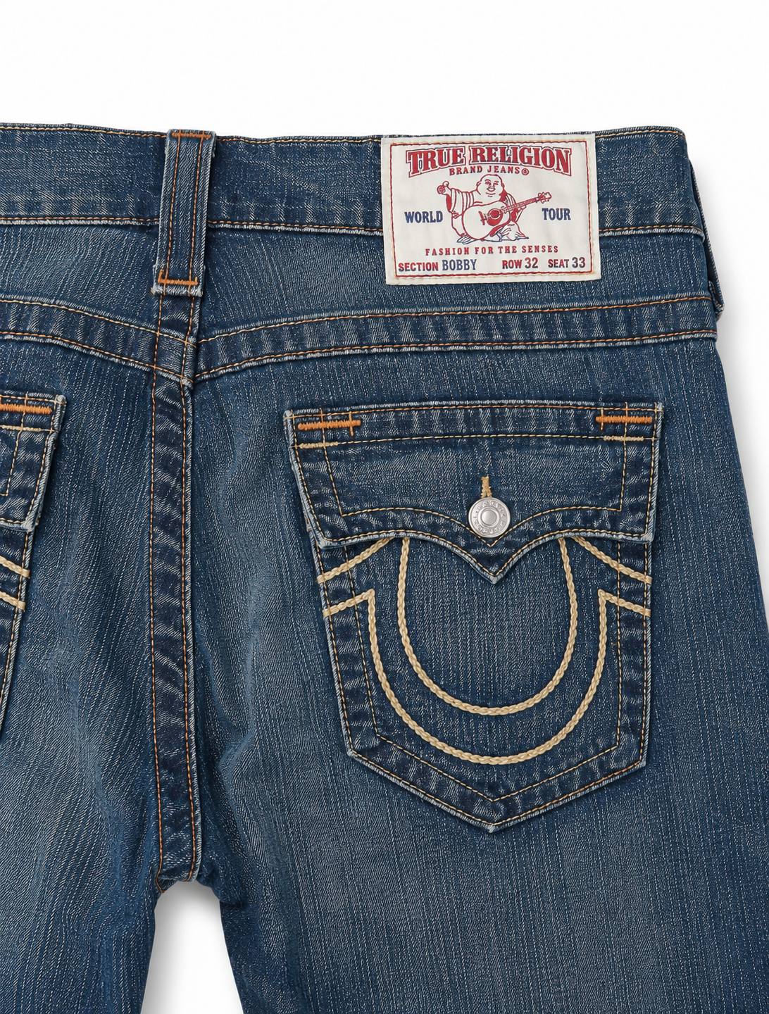 True Religion Archival Wide Leg Denim