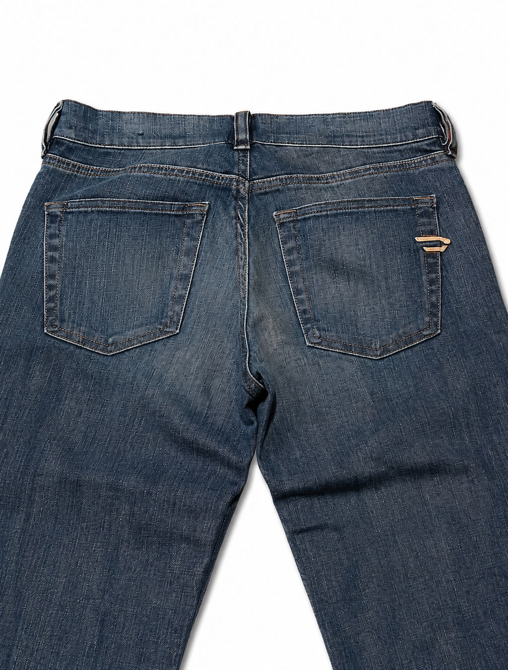 Diesel Made in Italy Bootcut – Cloud Wash, Rose-Gold 'D' Plate