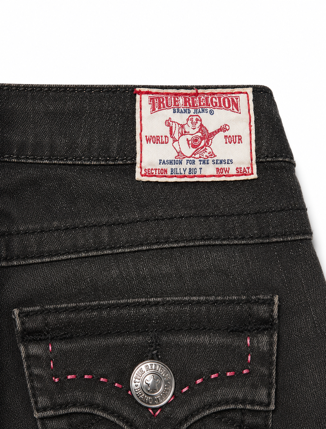 True Religion Billy Big T Archive Flap Pocket Denim