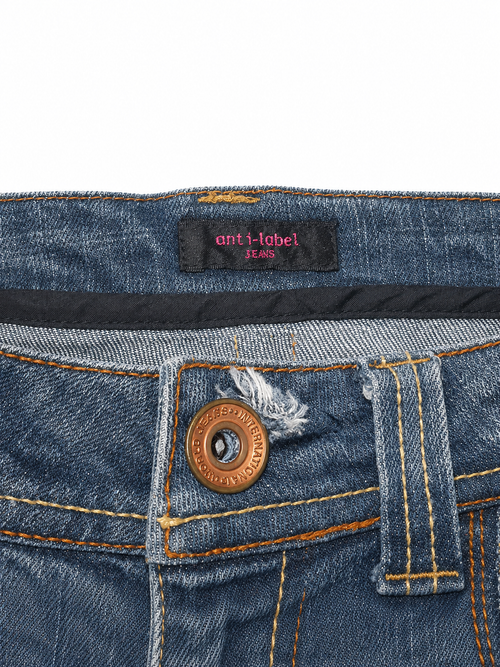 Anti-Label Dark Vintage Wash Skinny Jeans