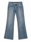Bitten Low-Rise Wide-Leg – Crinkle Wash, Paint-Splash Mark