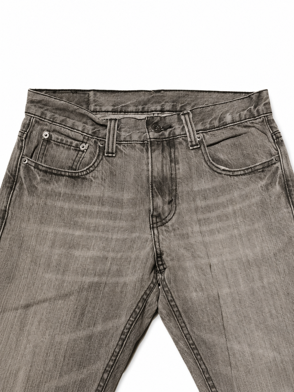 Levi's 511 Straight – Graphite Overdye, Silver Rivets