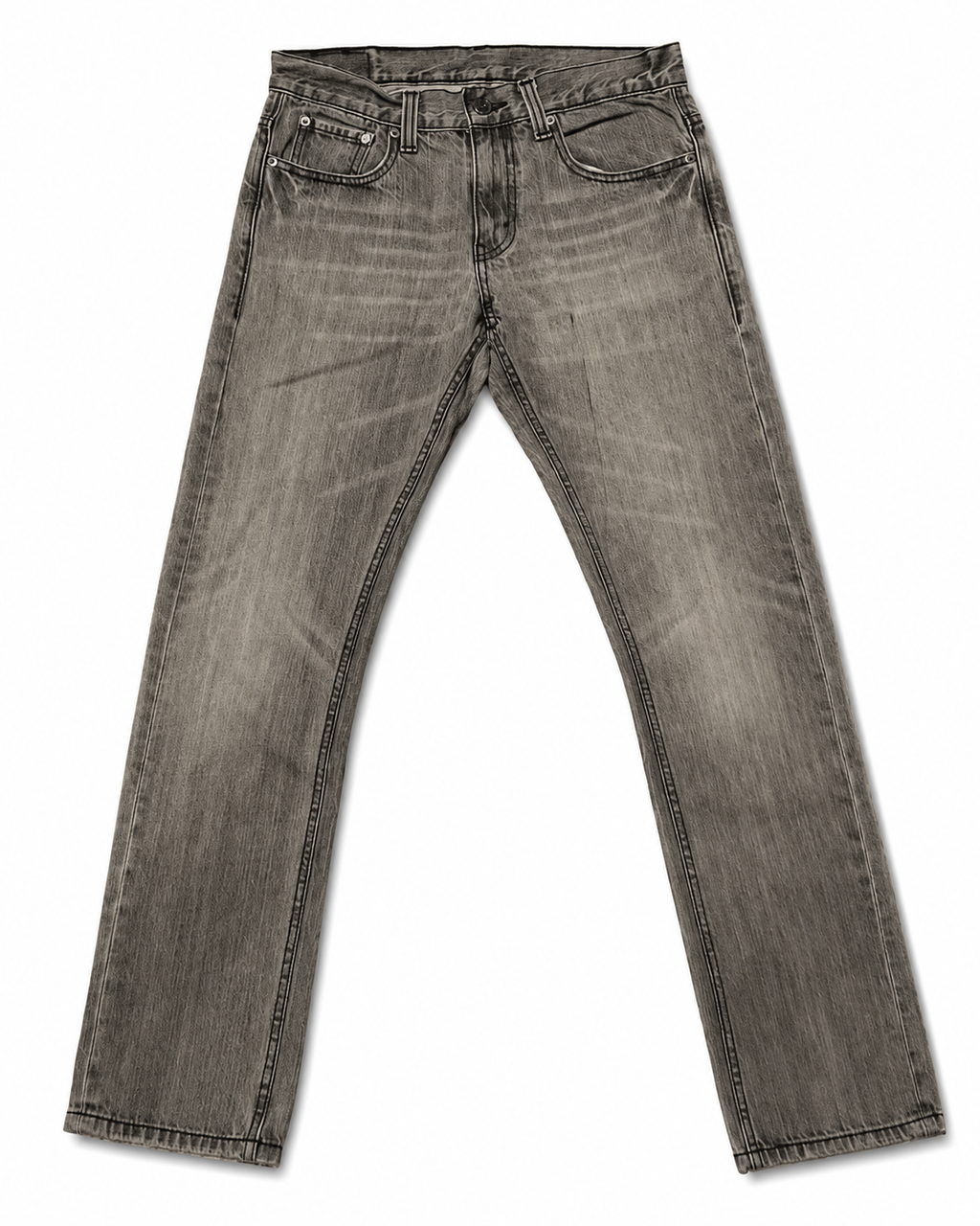 Levi's 511 Straight – Graphite Overdye, Silver Rivets