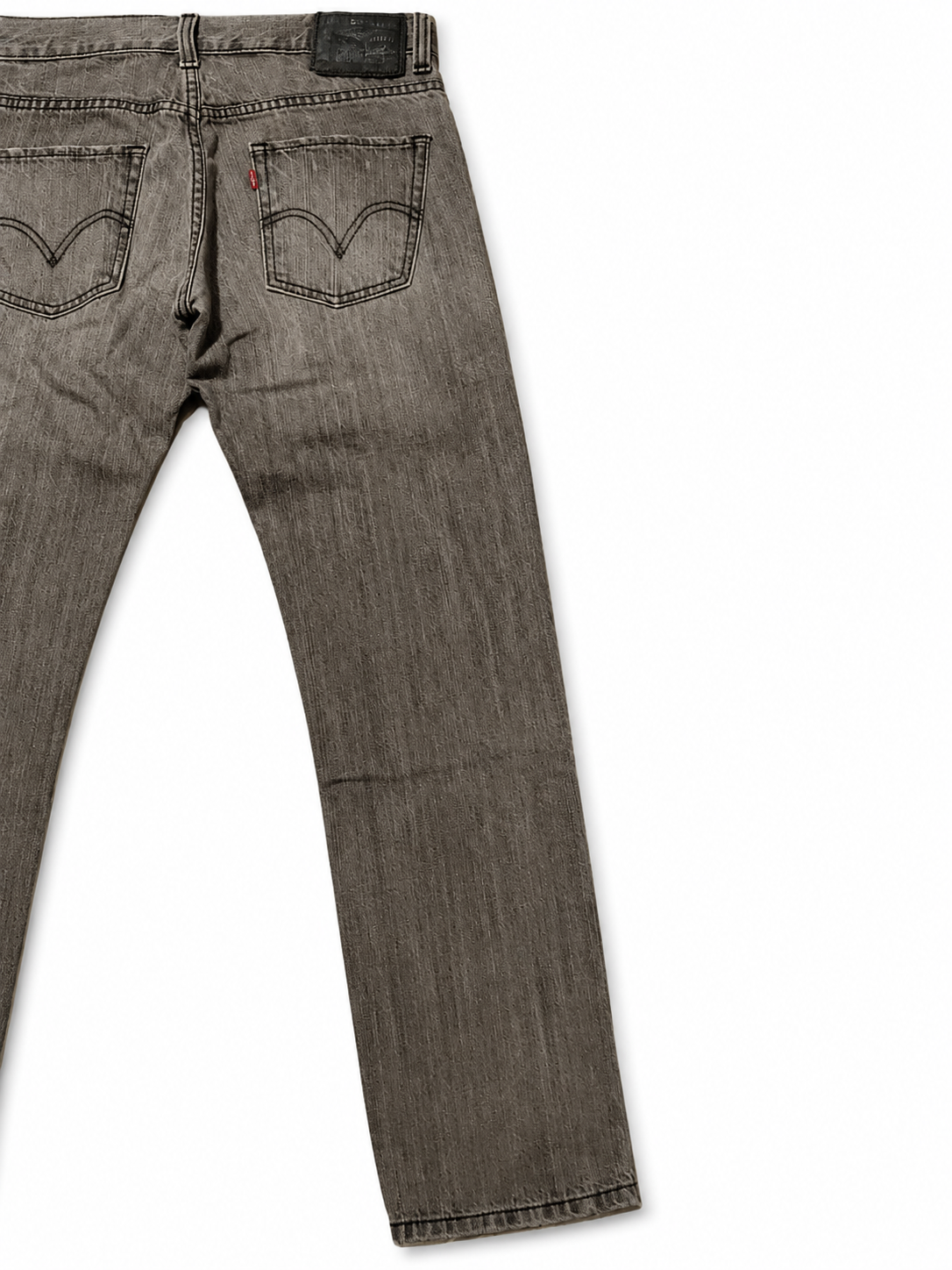 Levi's 511 Straight – Graphite Overdye, Silver Rivets
