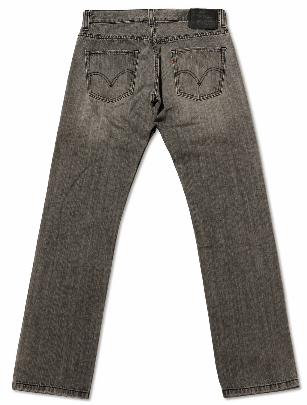 Levi's 511 Straight – Graphite Overdye, Silver Rivets