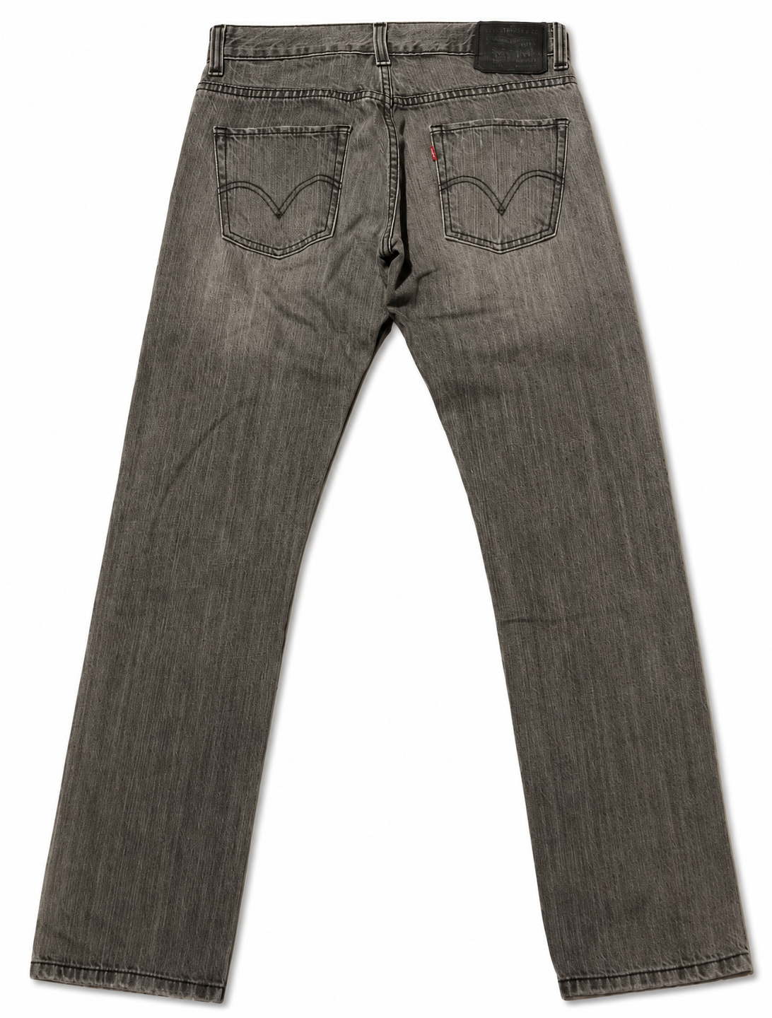 Levi's 511 Straight – Graphite Overdye, Silver Rivets