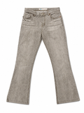 OoLALAS SASSUN Grey Flare – Low-Rise, Salt-Wash, Copper Hardware