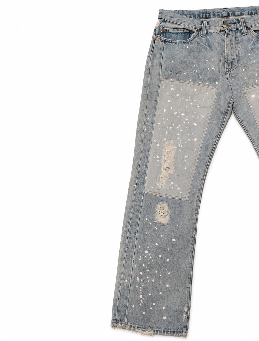 RNAINC Reworked Levi's Painter – Double Knee, Paint Splatter