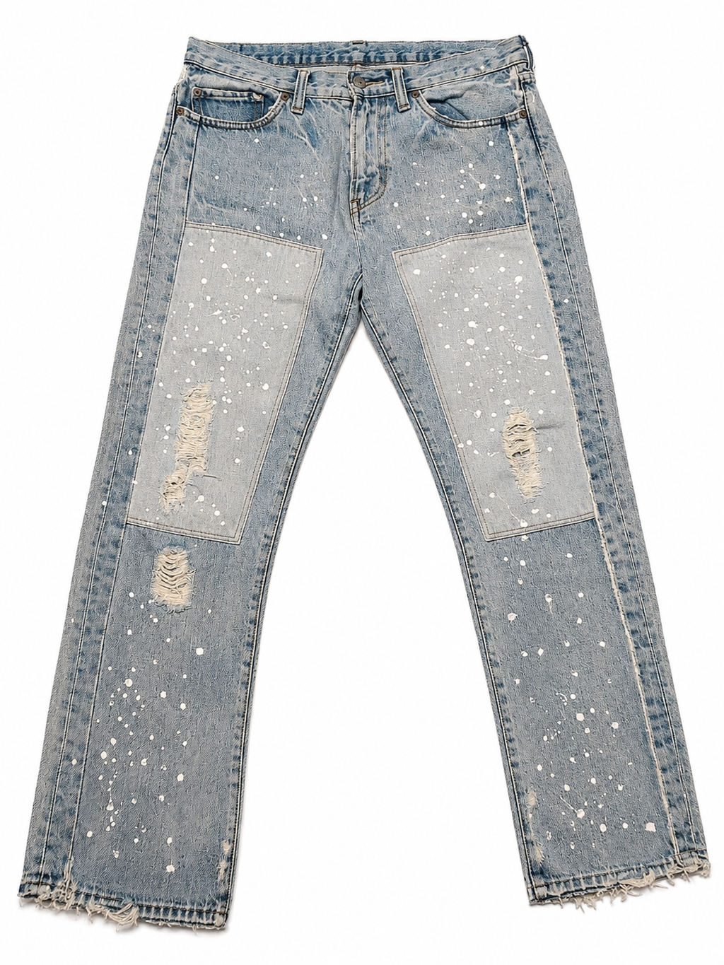 RNAINC Reworked Levi's Painter – Double Knee, Paint Splatter