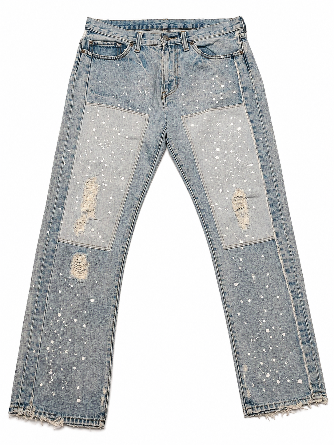RNAINC Reworked Levi's Painter – Double Knee, Paint Splatter