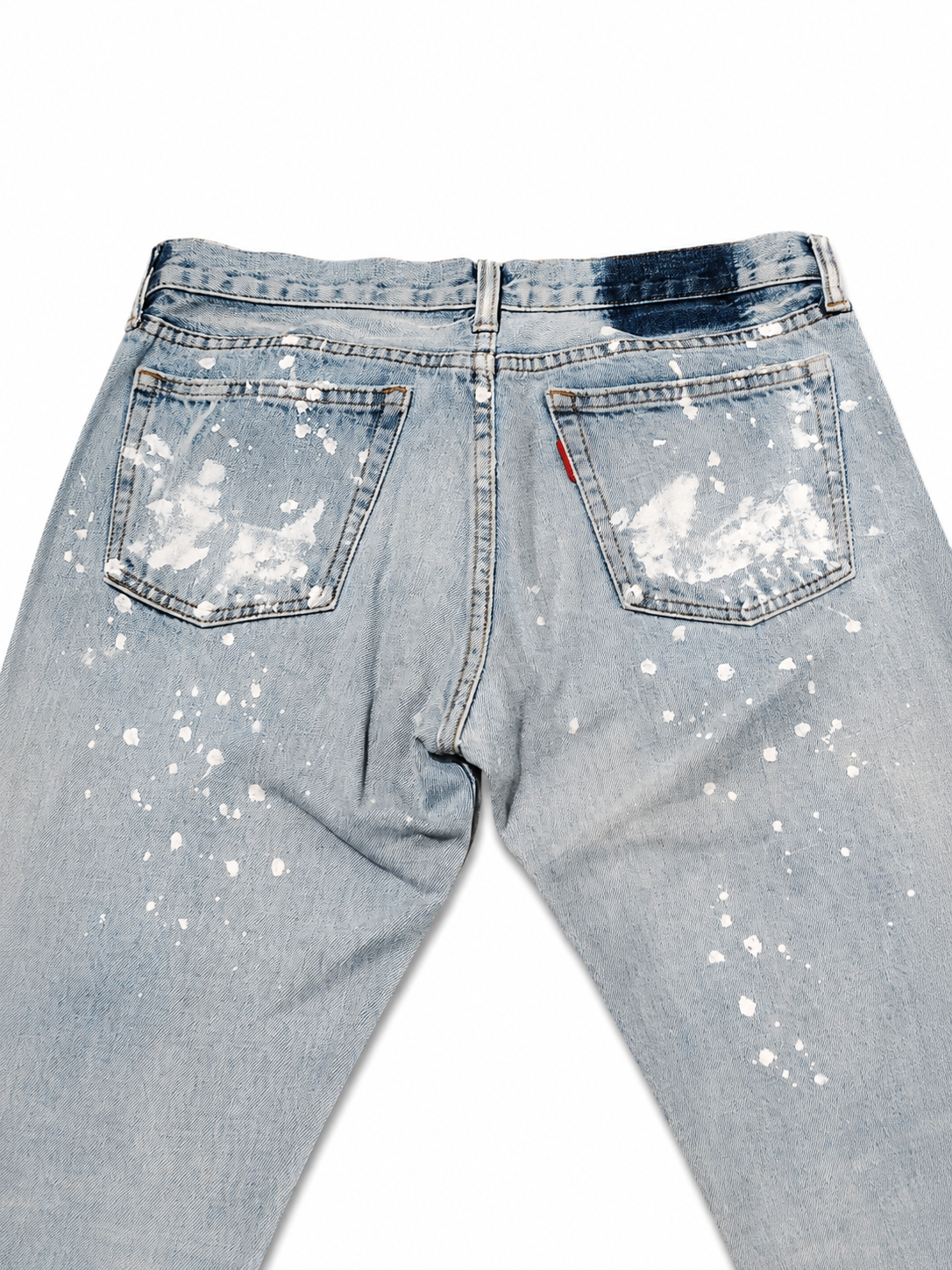 RNAINC Reworked Levi's Painter – Double Knee, Paint Splatter