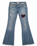 True Religion Faded Indigo Tapered Denim