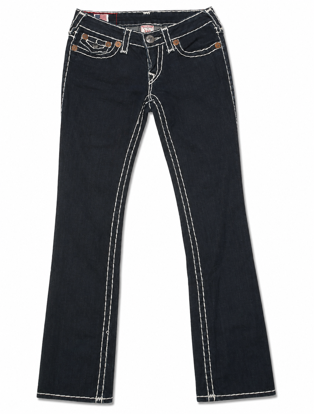 True Religion Tapered Straight Leg Denim