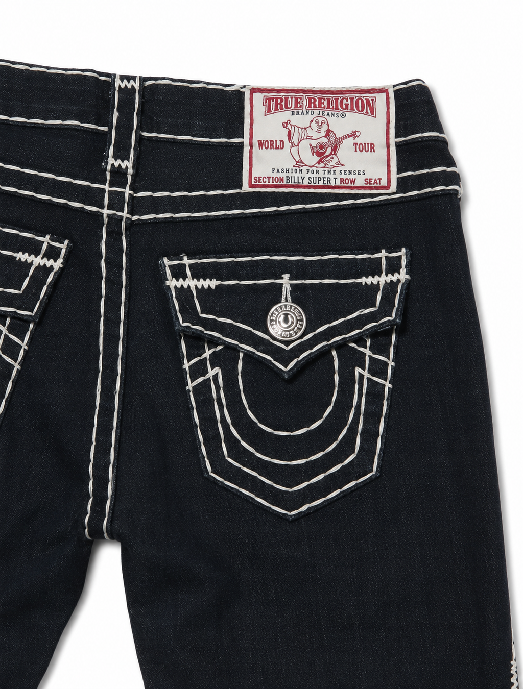 True Religion Tapered Straight Leg Denim