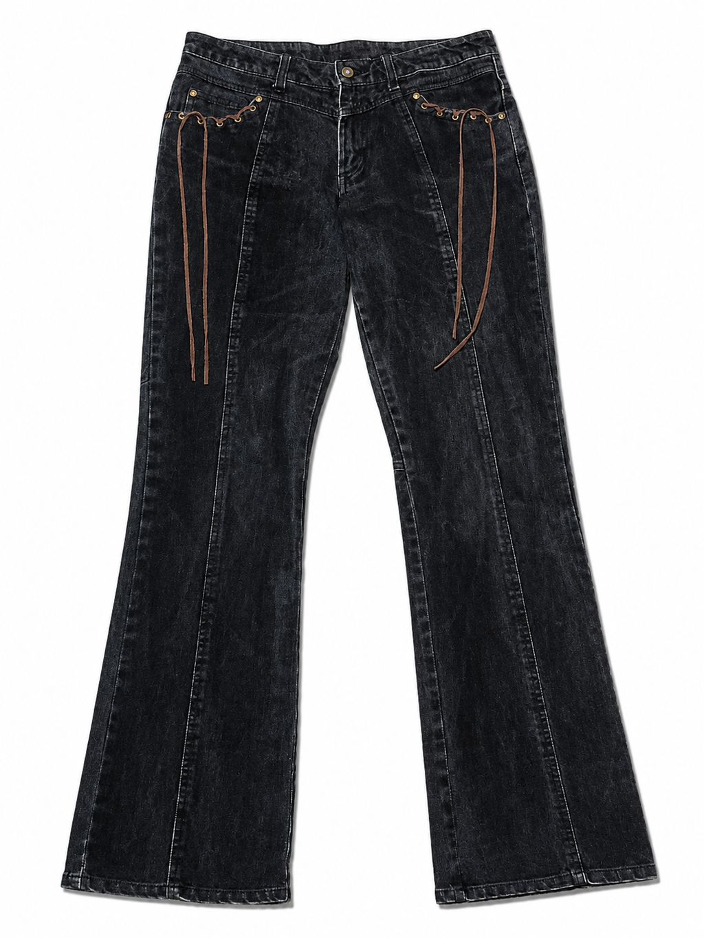 Vintage Coat of Arms Flare Bootcut