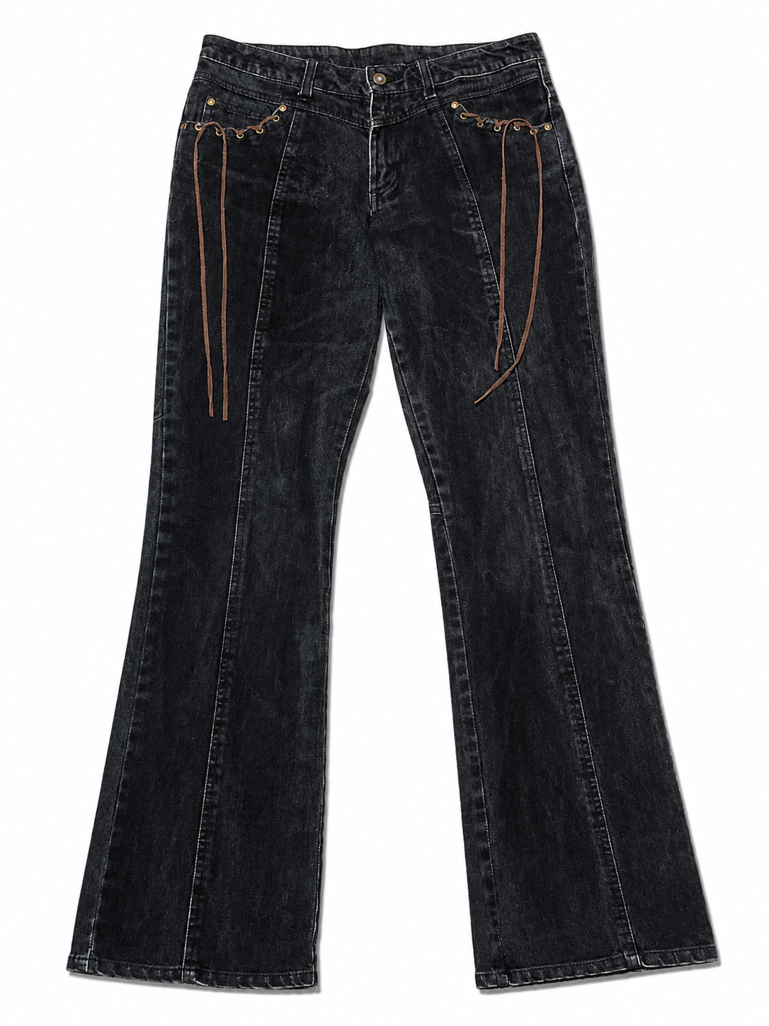 Vintage Coat of Arms Flare Bootcut