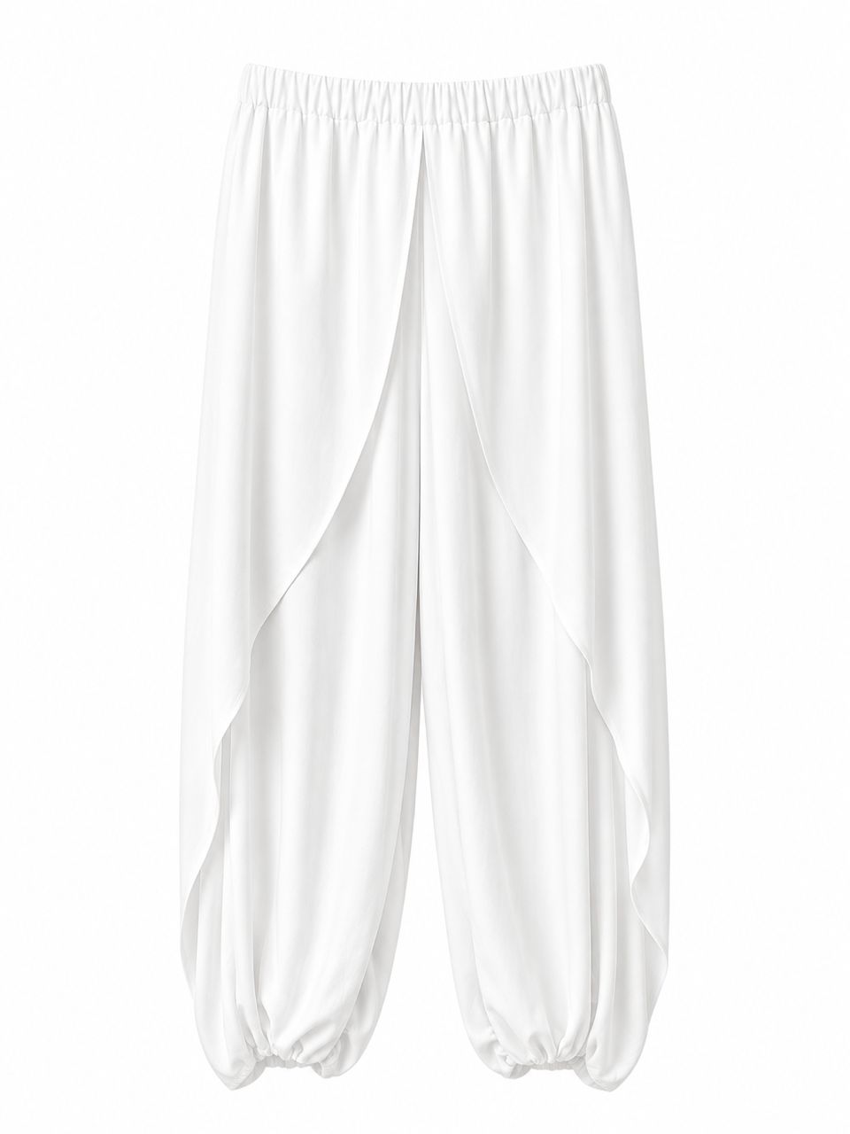 Yohji Yamamoto Inspired Layered Draped Flow pants