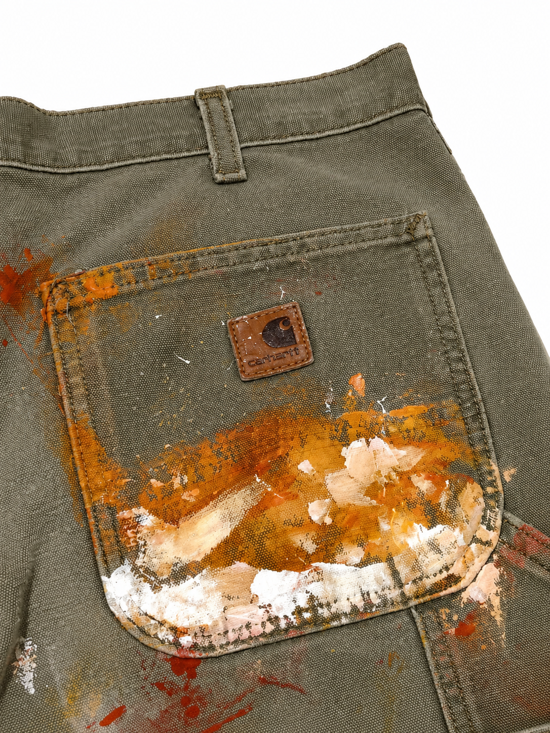 Carhartt Carpenter Artist Altered Painter Pants
