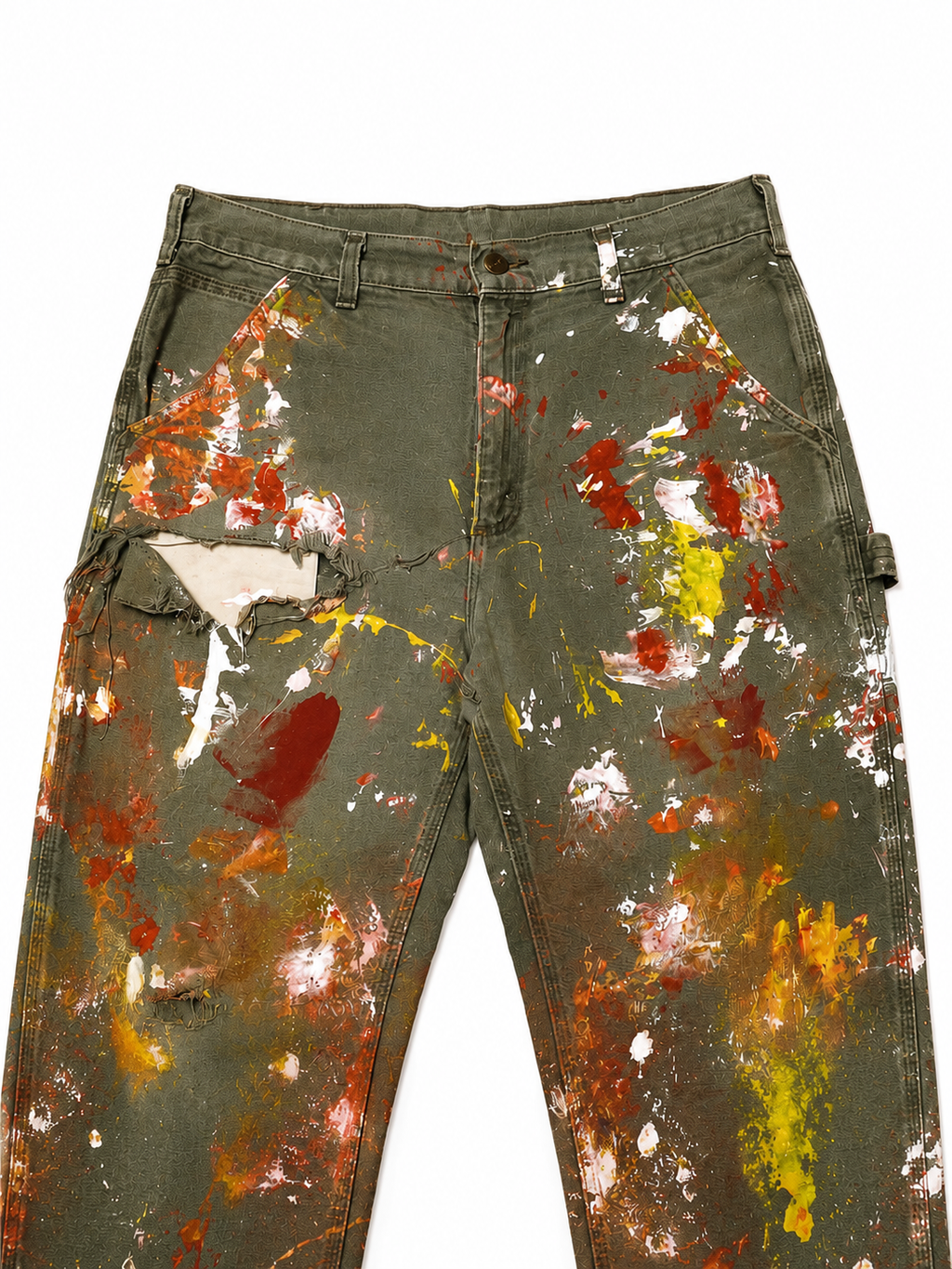 Carhartt Carpenter Artist Altered Painter Pants