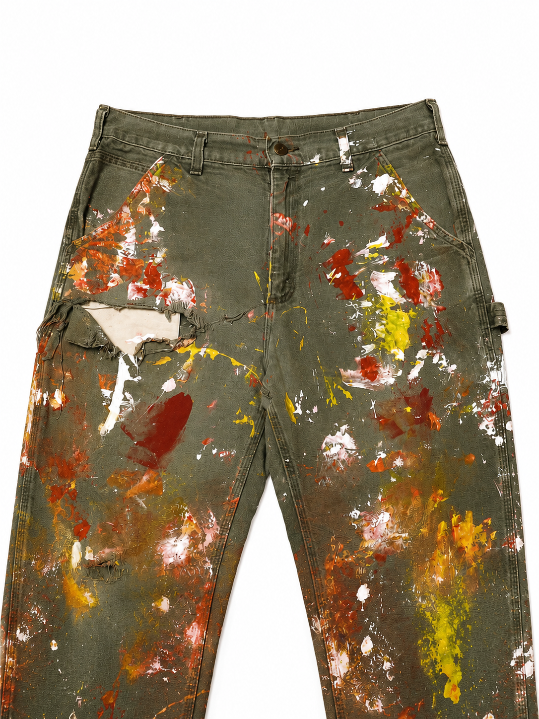 Carhartt Carpenter Artist Altered Painter Pants