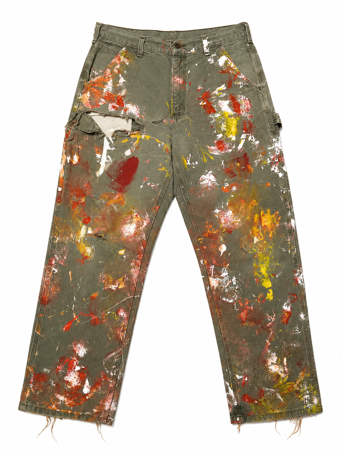 Carhartt Carpenter Artist Altered Painter Pants
