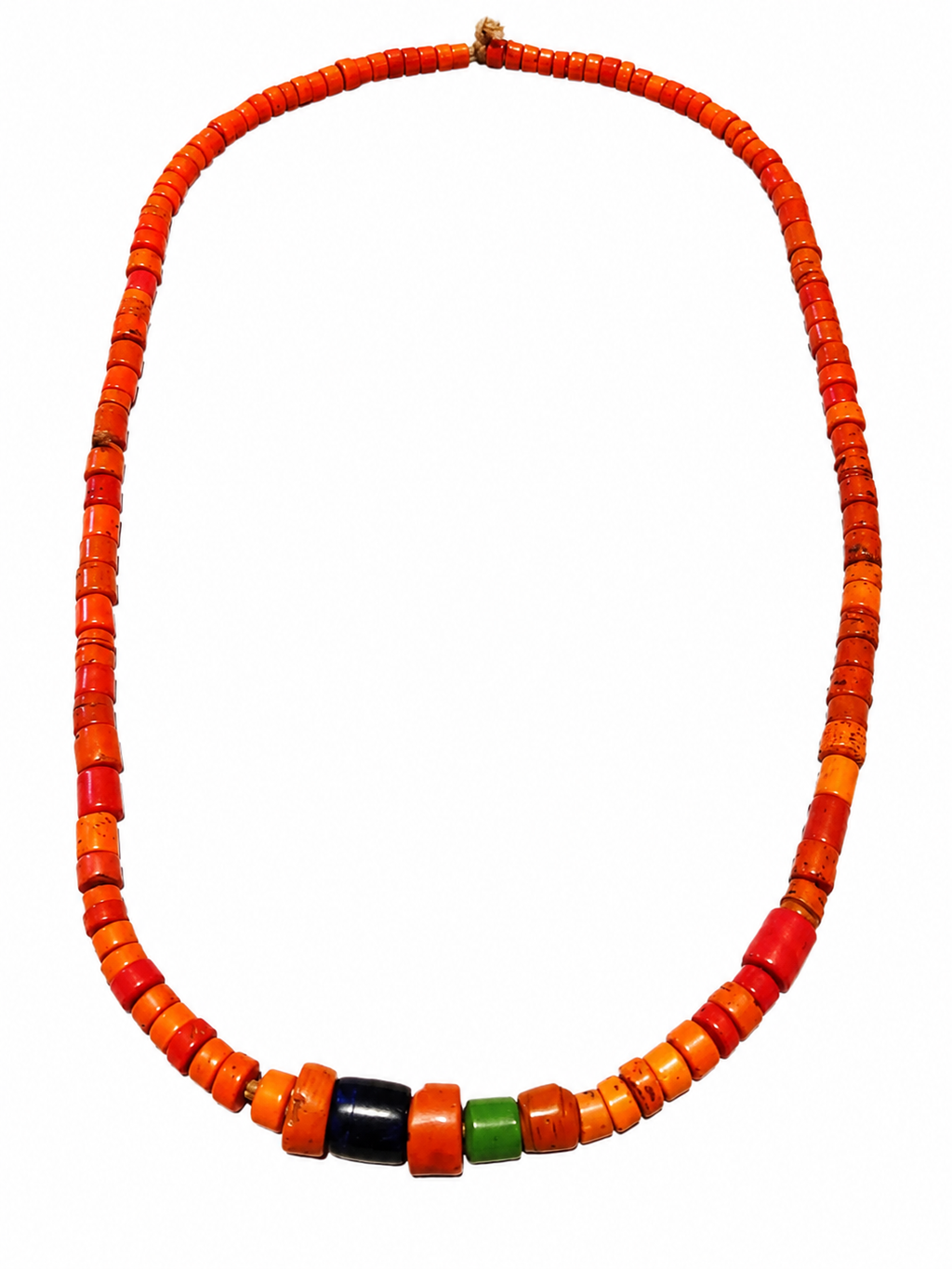 Antique Natural Coral Beads Necklace Yemen Coral