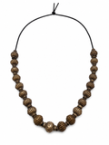 Antique Afghani Silver Balochi Bead Necklace