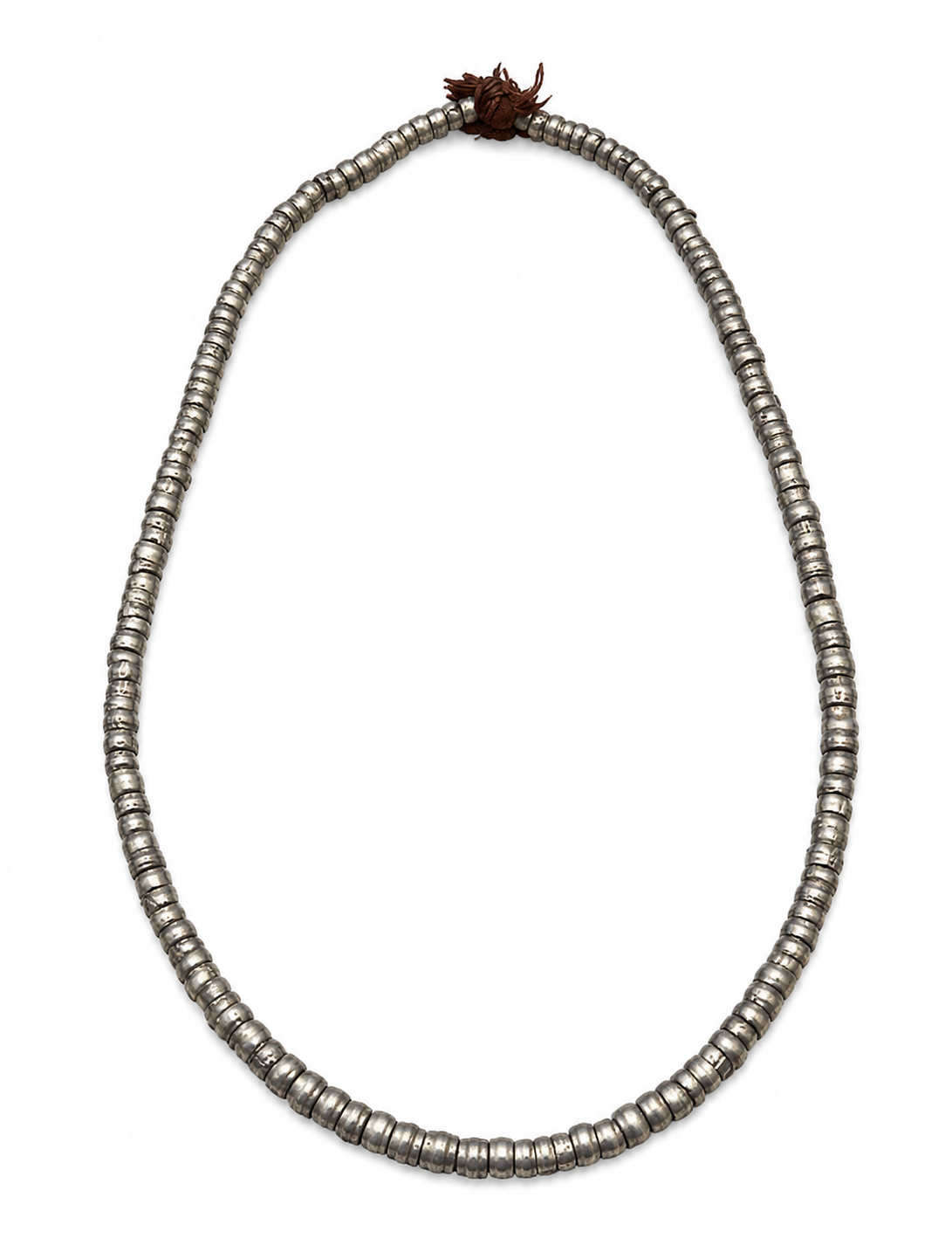 Antique African Nickel Silver Helshi Old Brass