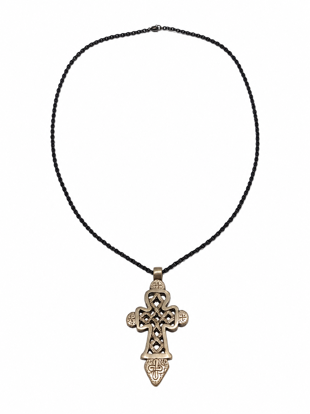 Antique Ethiopian Coptic Cross Pendant