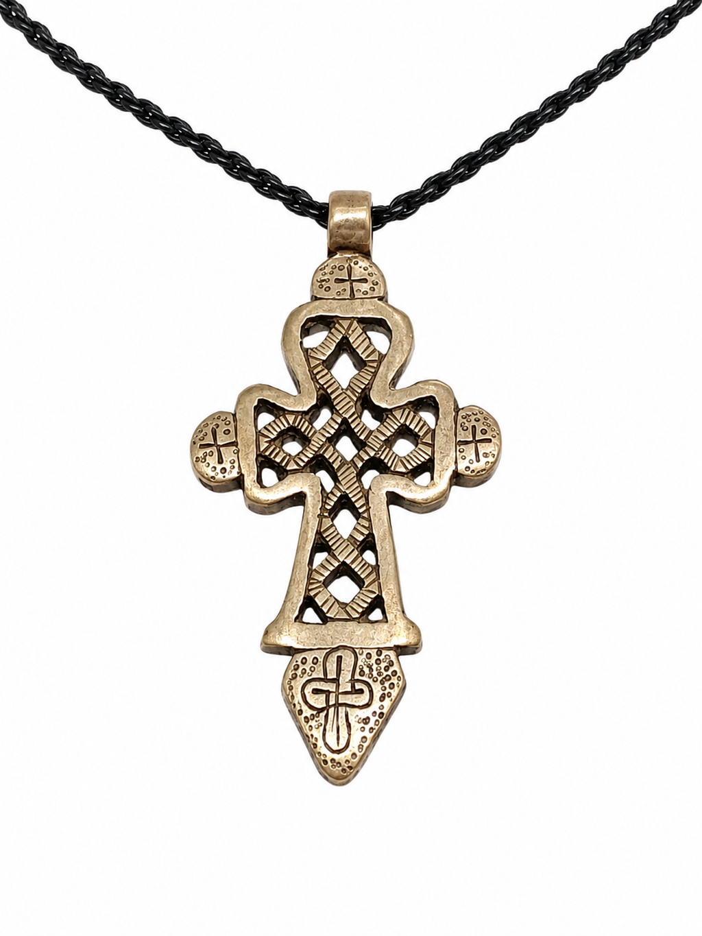Antique Ethiopian Coptic Cross Pendant