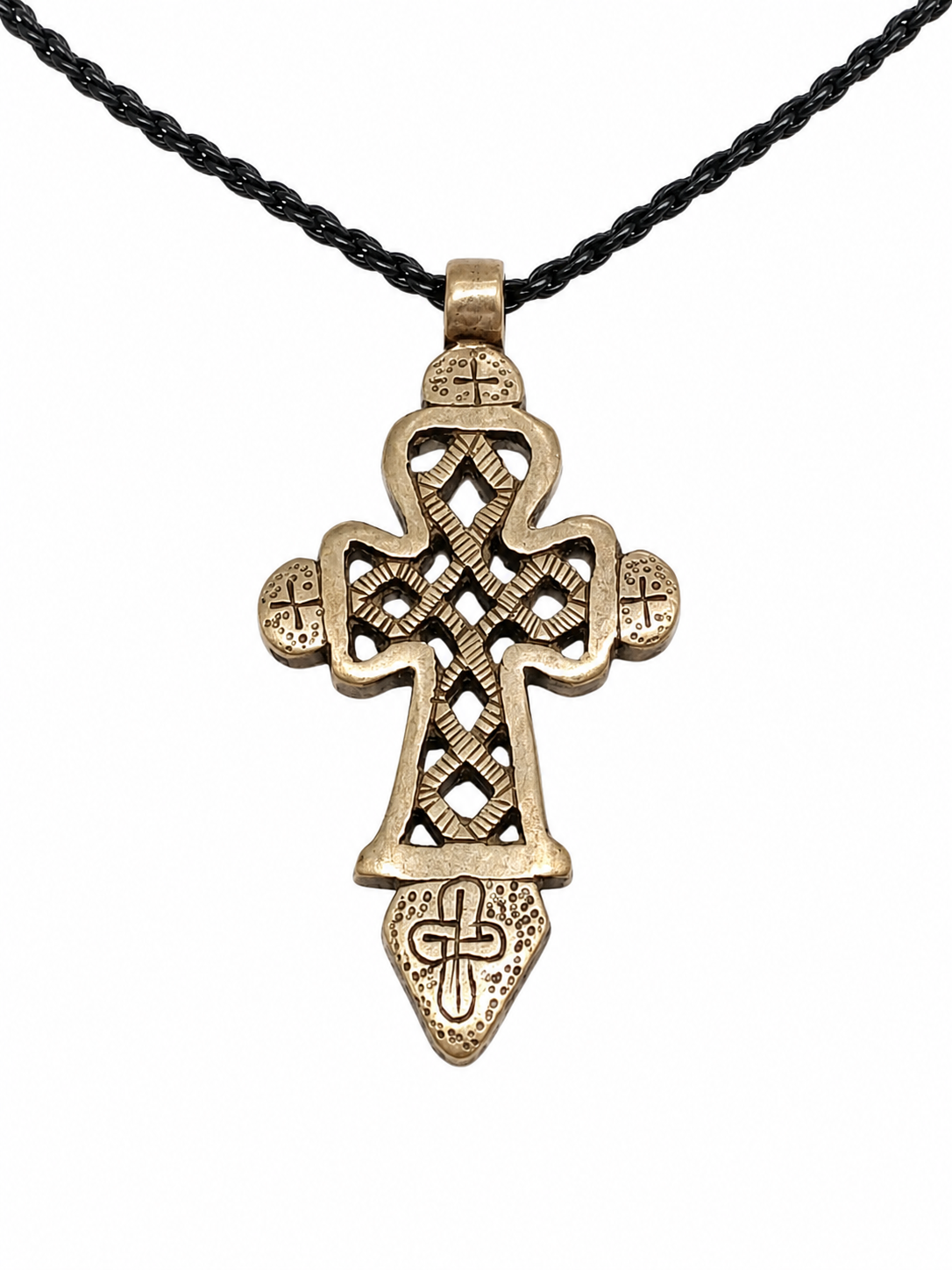 Antique Ethiopian Coptic Cross Pendant