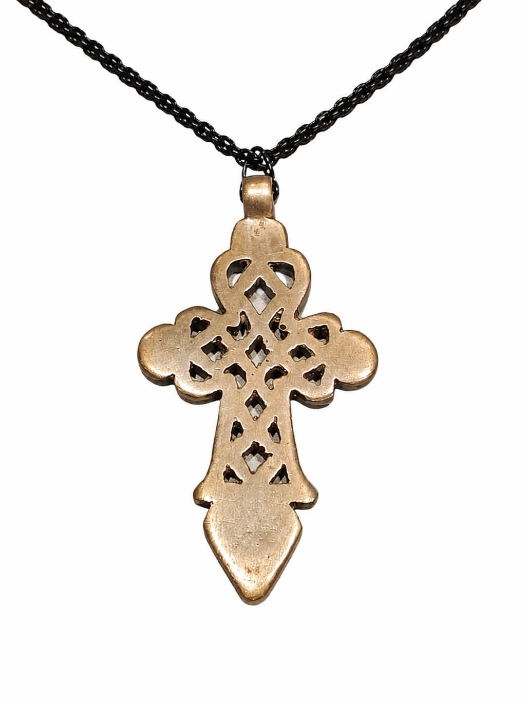 Antique Ethiopian Coptic Cross Pendant