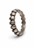 Oxidized Silver Band Ring