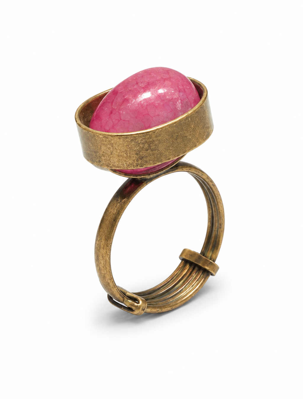 Brutalist Signet Ring