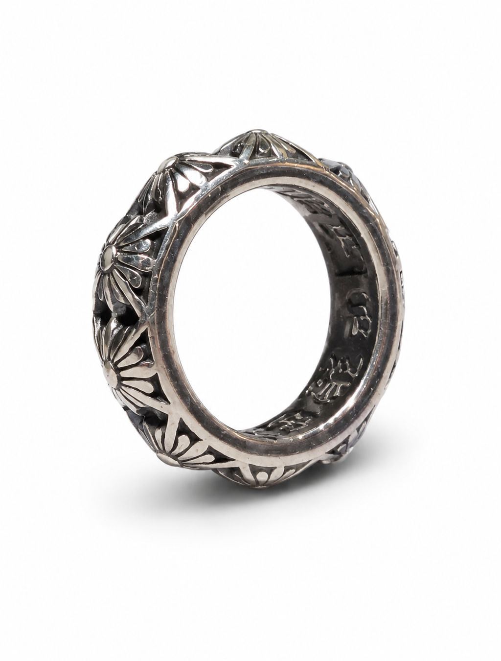 Chrome Cross Inspired Ring