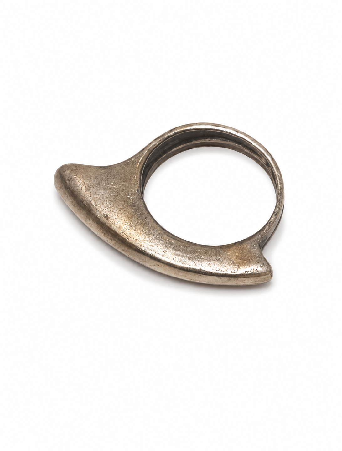 Plain Chrome Band Ring