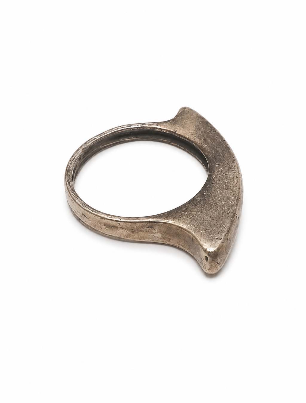 Plain Chrome Band Ring