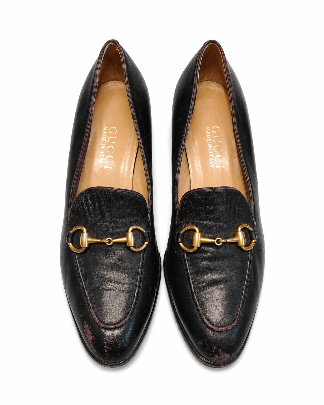 Gucci Horse-Bit Loafer in Black Leather
