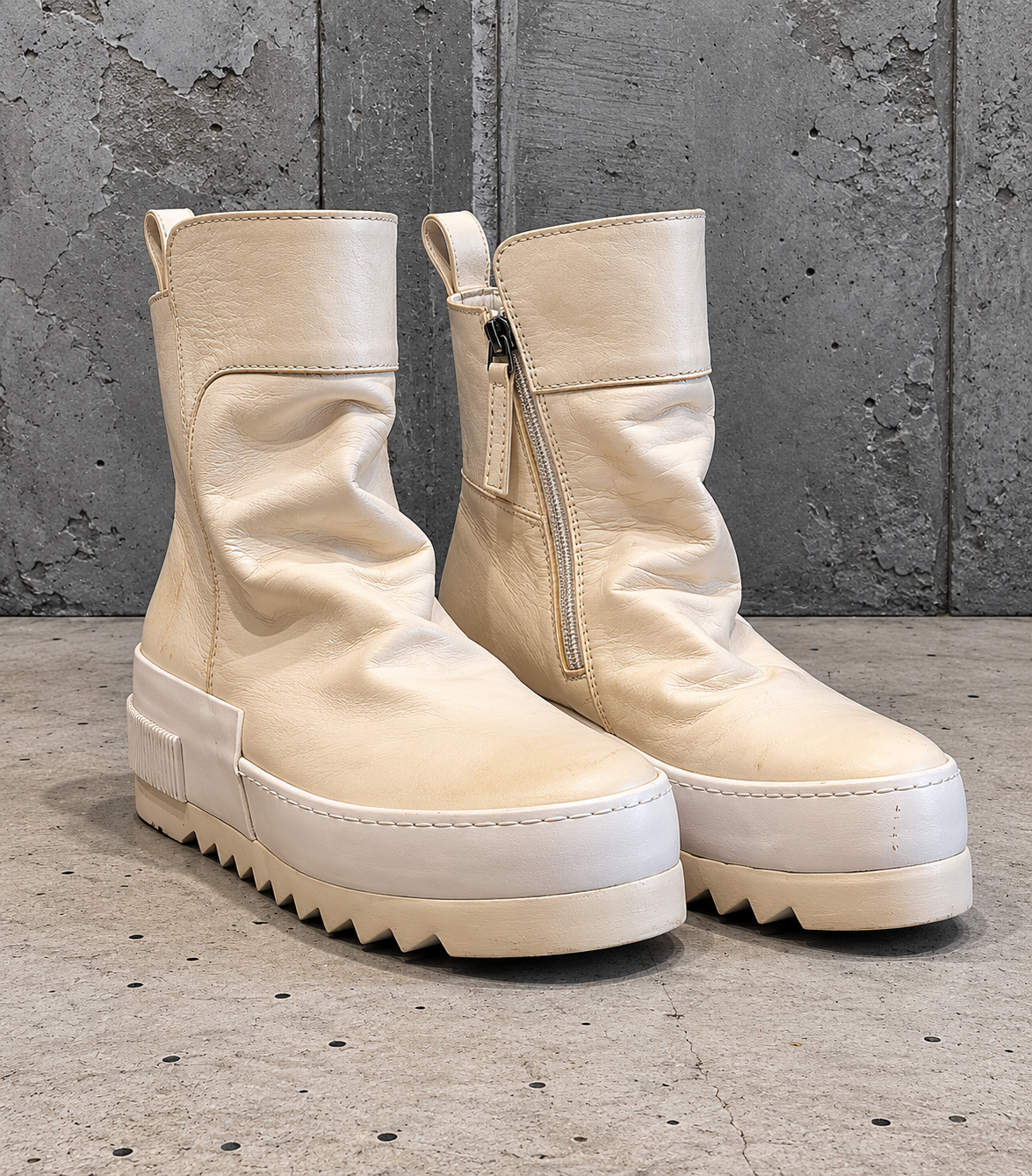 Genuine Calfskin Leather Sneakers