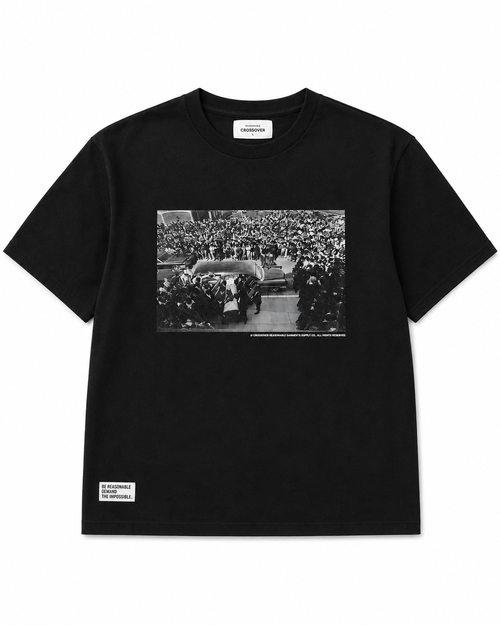 CROSSOVER ARCHIVAL CROSSOVER X STEPHEN SHAMES Funeral of George Jackson - FRAK/TURE Archive