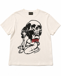 EROSTIKA Vintage Skull Girl Tee