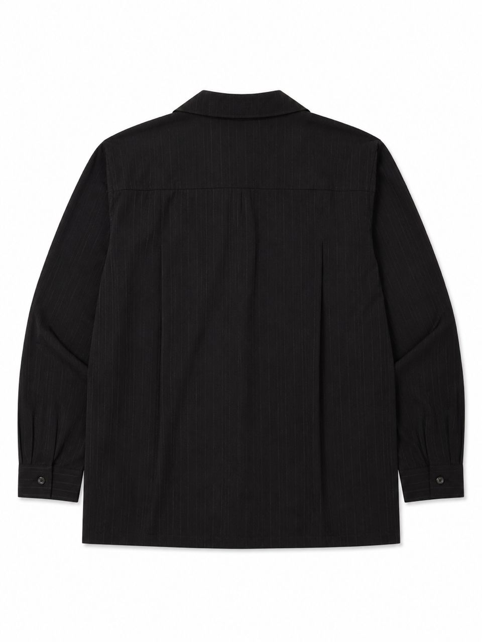 Yohji Yamamoto Inspired Weathered Black Crossweave 100% Cotton