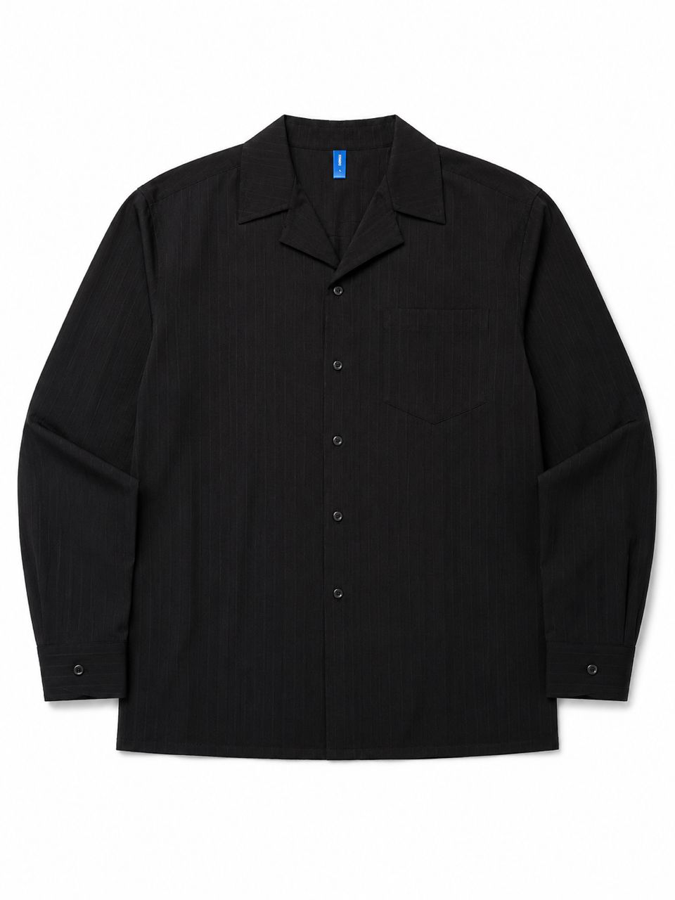 Yohji Yamamoto Inspired Weathered Black Crossweave 100% Cotton