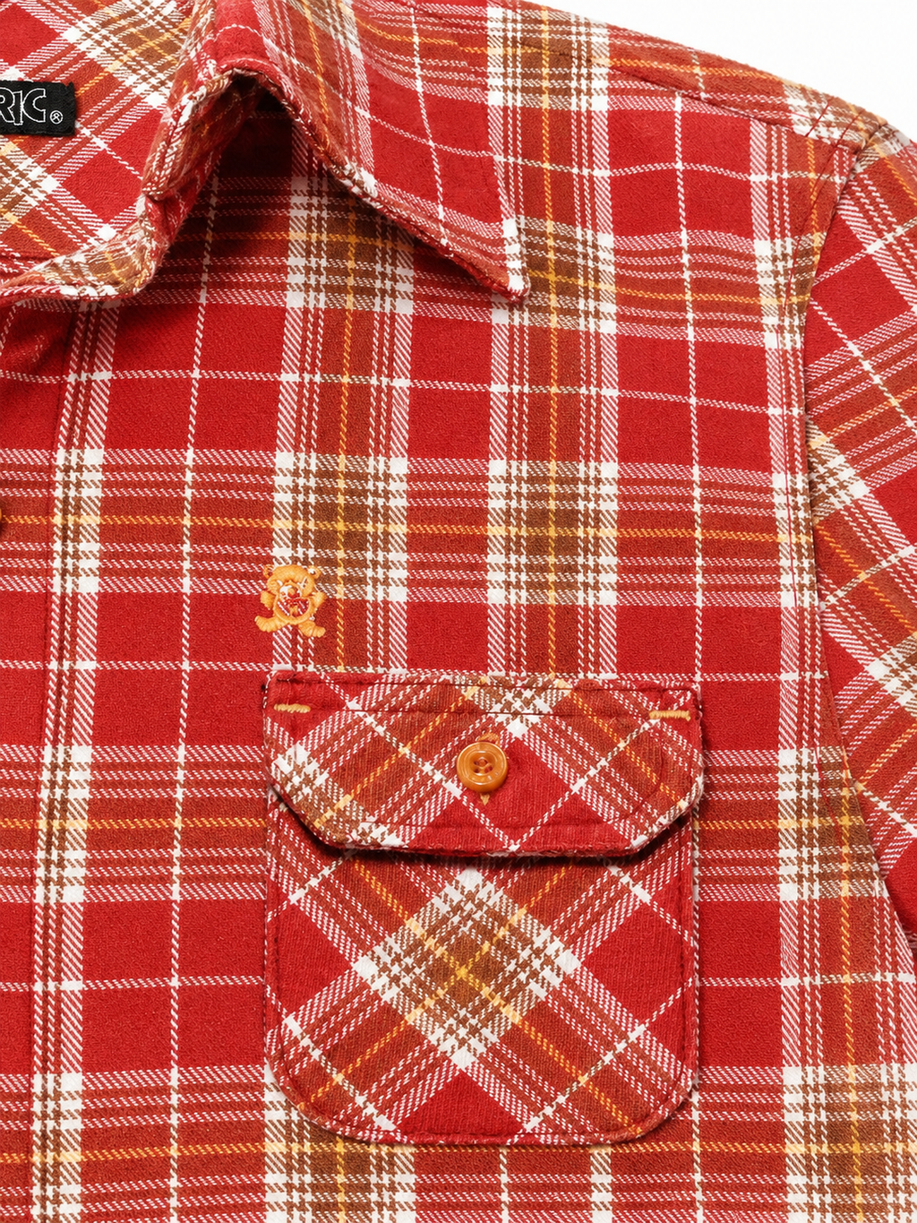 Hysteric Glamour Red Plaid Button Up Shirt